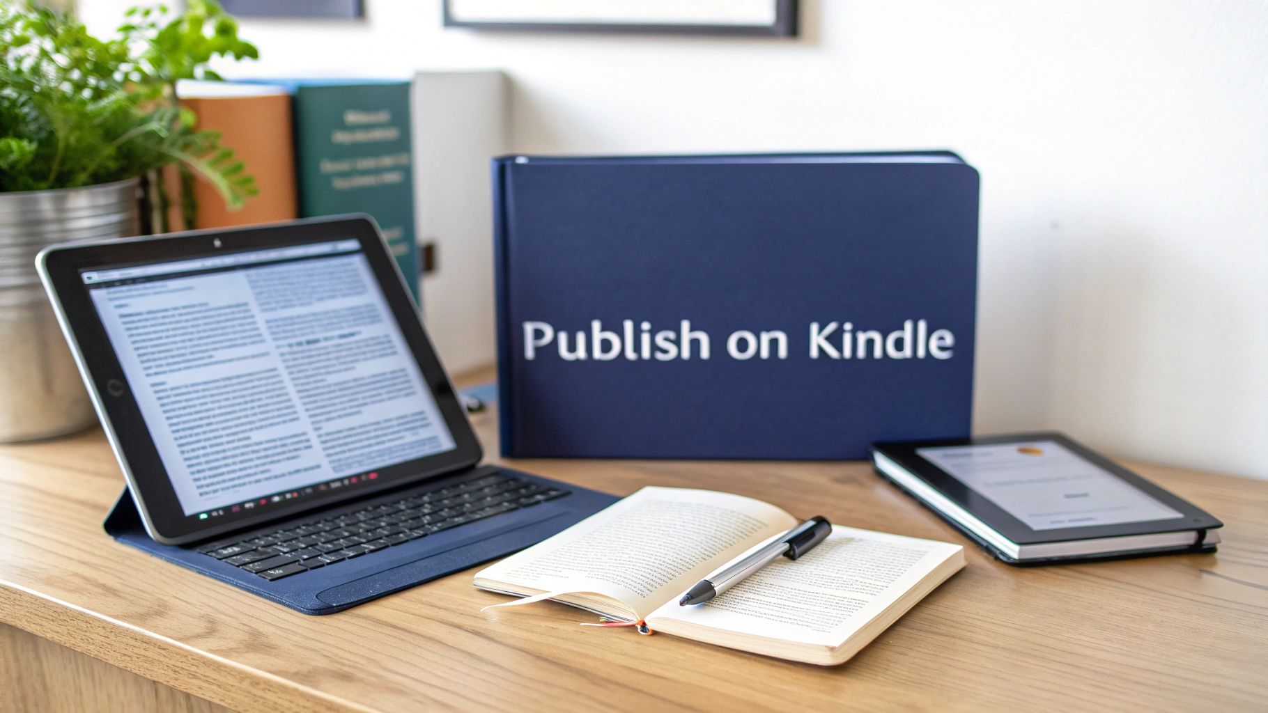 How to Publish a Novel on Kindle A Beginner's Guide - Barker Books ...