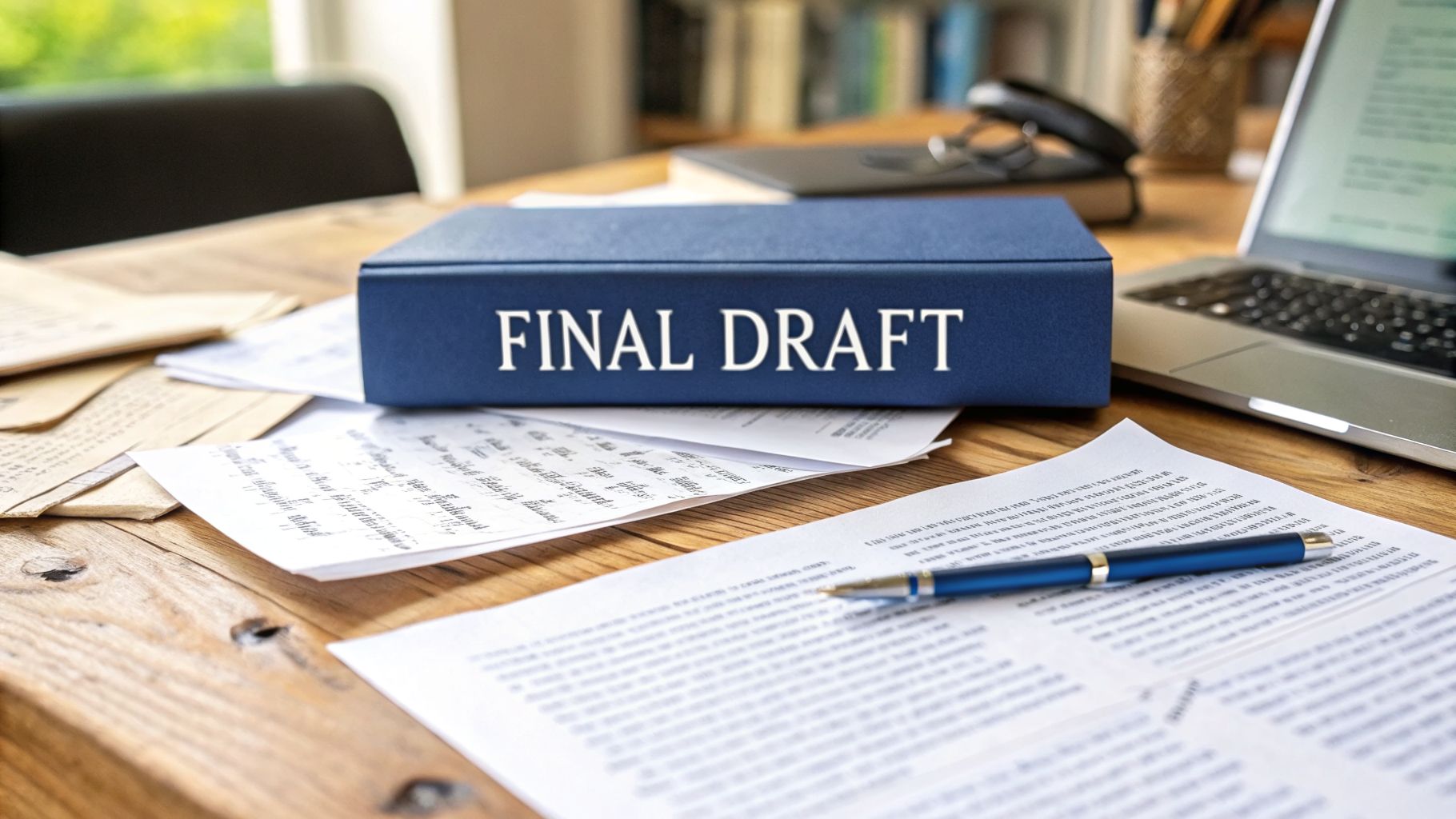 What Is a Final Draft and How Do You Get There - Barker Books Publishing