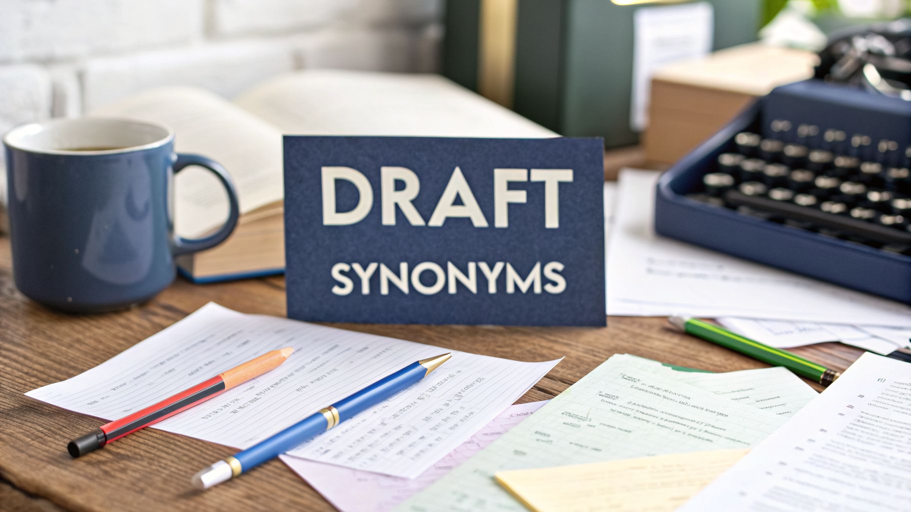 8 Rough Draft Synonym Options for Every Stage of Your Manuscript ...
