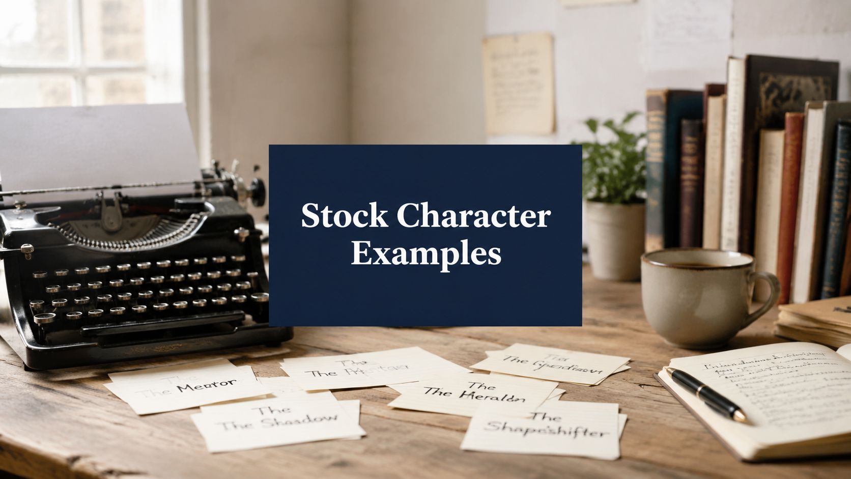 10 Stock Character Examples for Writers - Barker Books Publishing